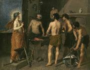 Diego Velazquez Apollo in the Forge of Vulcan France oil painting artist